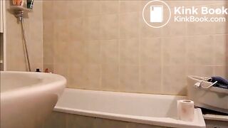 Desperate blonde takes a sloppy dump in the bathtub, ScatKings.com Scat Porn 12 ScatKings.com Scat Porn