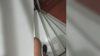 Girl pooping on corridor floor, ScatKings.com Scat Porn 15 ScatKings.com Scat Porn