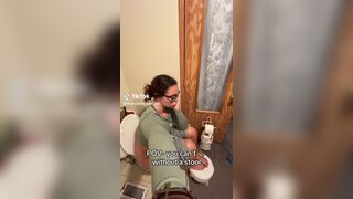 Hispanic girl pooping with stool, ScatKings.com Scat Porn 8 ScatKings.com Scat Porn