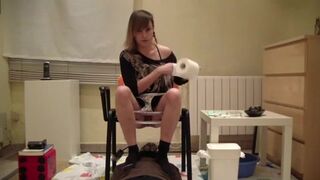 Multiple girls shit on slave, ScatKings.com Scat Porn 9 ScatKings.com Scat Porn