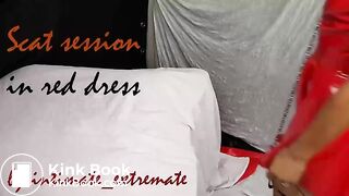 Scat-session-in-red-dress-ThisVidcom-1, ScatKings.com Scat Porn 15 ScatKings.com Scat Porn