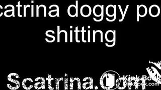 Scatrina doggy style shitting, ScatKings.com Scat Porn 11 ScatKings.com Scat Porn