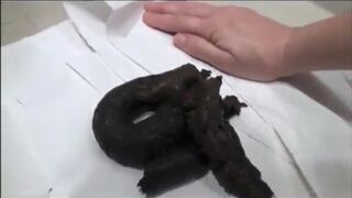Sexy girl shits black colour poop, ScatKings.com Scat Porn 24 ScatKings.com Scat Porn