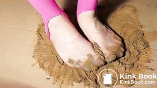 sexy asian very shitty nylon socks slowmotion, ScatKings.com Scat Porn 2 ScatKings.com Scat Porn